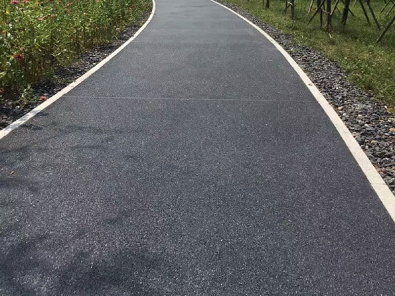 彩色透水砼道路